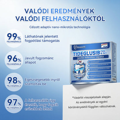 🦷𝐆𝐥𝐢𝐦𝐦𝐞𝐫𝐥𝐲®😁  Tideglusib Fog & íny Javító mikrotűs tapasz | Fejlett őssejt-aktiváló fogcsíkok (újjáépíti a fogzománcot és a dentint • erősíti az ínyt • megszünteti a fogkövet és a szagokat • megállítja a fogérzékenységet)) 3.0-🌿