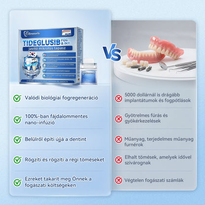 🦷𝐆𝐥𝐢𝐦𝐦𝐞𝐫𝐥𝐲®😁  Tideglusib Fog & íny Javító mikrotűs tapasz | Fejlett őssejt-aktiváló fogcsíkok (újjáépíti a fogzománcot és a dentint • erősíti az ínyt • megszünteti a fogkövet és a szagokat • megállítja a fogérzékenységet)) 3.0-🌿