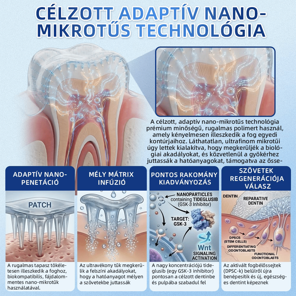 🦷𝐆𝐥𝐢𝐦𝐦𝐞𝐫𝐥𝐲®😁  Tideglusib Fog & íny Javító mikrotűs tapasz | Fejlett őssejt-aktiváló fogcsíkok (újjáépíti a fogzománcot és a dentint • erősíti az ínyt • megszünteti a fogkövet és a szagokat • megállítja a fogérzékenységet)) 3.0-🌿