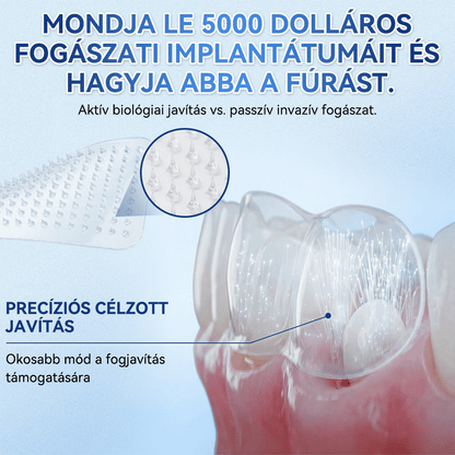 🦷𝐆𝐥𝐢𝐦𝐦𝐞𝐫𝐥𝐲®😁  Tideglusib Fog & íny Javító mikrotűs tapasz | Fejlett őssejt-aktiváló fogcsíkok (újjáépíti a fogzománcot és a dentint • erősíti az ínyt • megszünteti a fogkövet és a szagokat • megállítja a fogérzékenységet)) 3.0-🌿