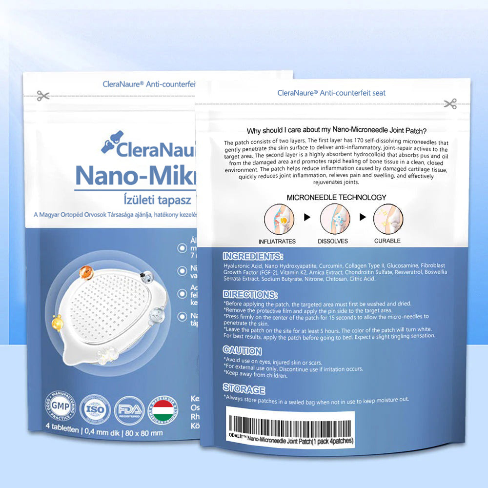 ClearaNature® Nano-tűs közös tapasz- 📦