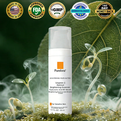 Purelora® Őssejt Kivonatú EGF és Rézpeptid Revitalizáló Esszencia Krém (mélyen aktiválja a bőr belső regenerációját, feszesebbé és simábbá varázsolja a bőrt)-🌿