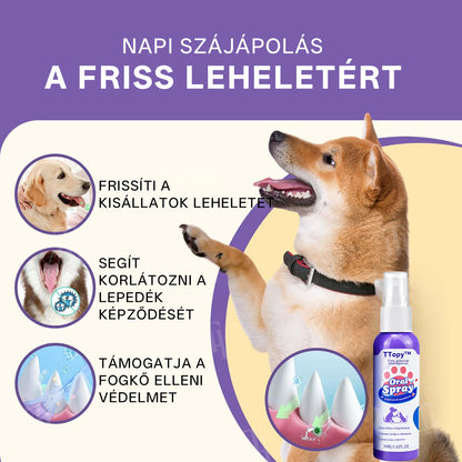 🌟 Hivatalos áruház | TTopy™ Cink-glükonát szájspray kisállatoknak- 📦