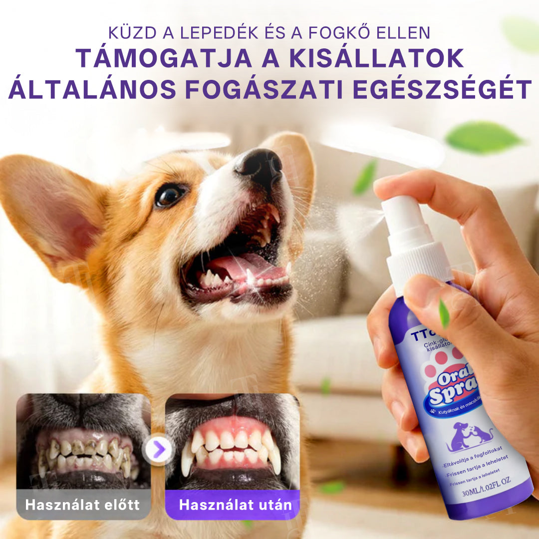 🌟 Hivatalos áruház | TTopy™ Cink-glükonát szájspray kisállatoknak- 📦