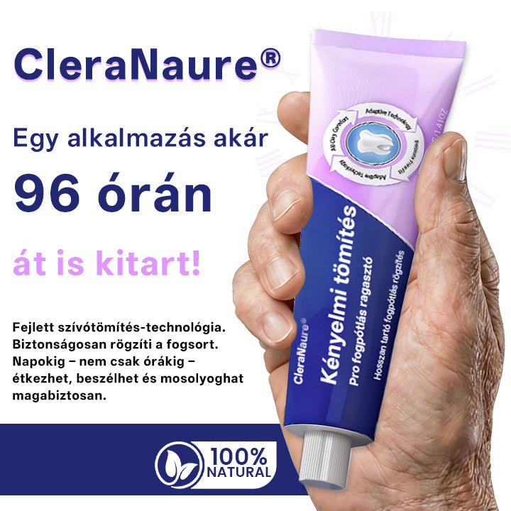 🔥KORLÁTOZOTT KÜLÖNLEGES AJÁNLAT CleraNaure®🔥 Comfort Seal Pro Fogsor Ragasztó  FDA Tanúsítvánnyal-🔥