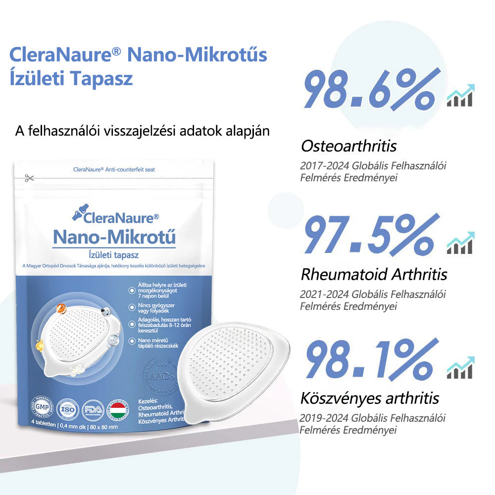 ClearaNature® Nano-tűs közös tapasz- 📦