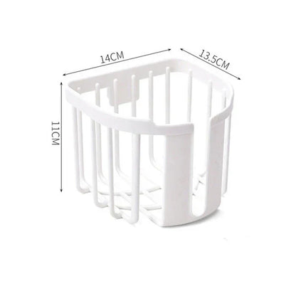 Punch-Free toilet paper shelf bathroom kitchen tissue box wall-mounted adhesive paper storage box toilet paper holder roll paper