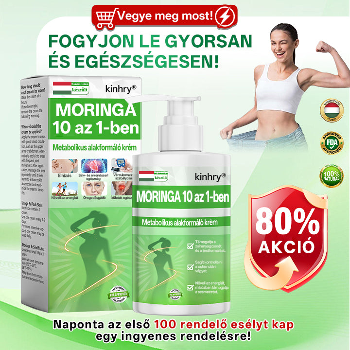 kinhry® Moringa 10-in-1 Metabolic Sculpting Cream-🛒